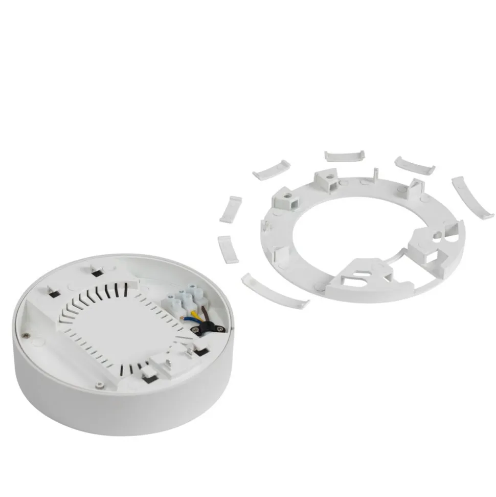 Lindby LED-driver Lumaro, hvid, Ø 13 cm, 100W