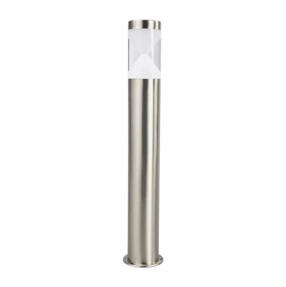 Lindby LED-gadelampe Fabrizio, højde 56 cm, stål