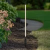 Lindby LED-gadelampe Neano, 80 cm, sort, metal, IP65