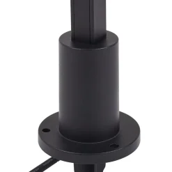 Lindby LED-gadelampe Neano, 80 cm, sort, metal, IP65