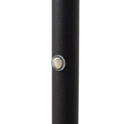 Lindby LED-gulvlampe Elvyn, sort, justerbar