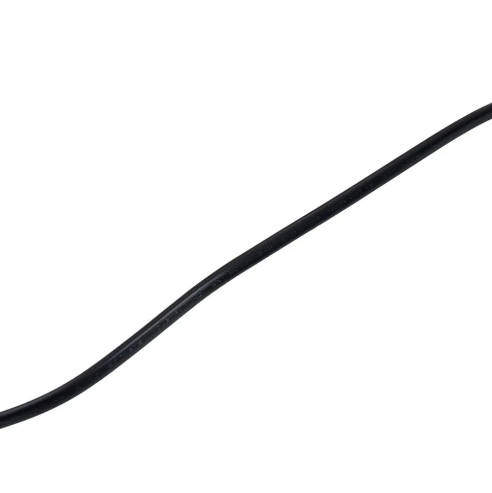 Lindby LED-gulvlampe Rayon, sort, metal, højde 150,3 cm