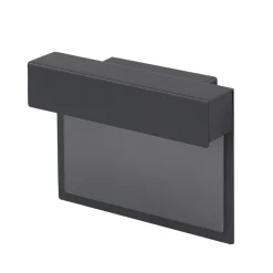 Lindby LED-husnummerlampe Antal, antracit, aluminium