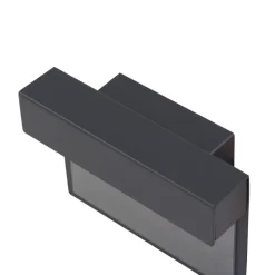 Lindby LED-husnummerlampe Antal, antracit, aluminium
