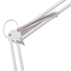 Lindby LED-klemmelampe Undra, hvid, metal, justerbar