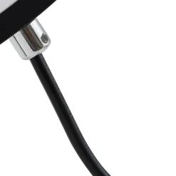 Lindby LED-lampe med jordspyd Syrene, 45 cm, sort, aluminium