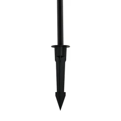 Lindby LED-lampe med jordspyd Ameline, antracit, IP65, 77 cm