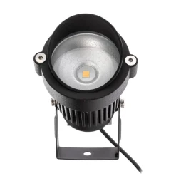 Lindby LED-lampe med jordspyd Malida, sæt med 3, sort