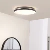 Lindby LED-loftlampe Comora, Ø 35 cm, hvid, IP44, 3000K