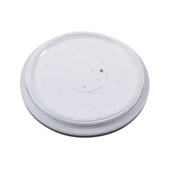 Lindby LED-loftlampe Duala, sort, RGB, CCT, fjernbetjening