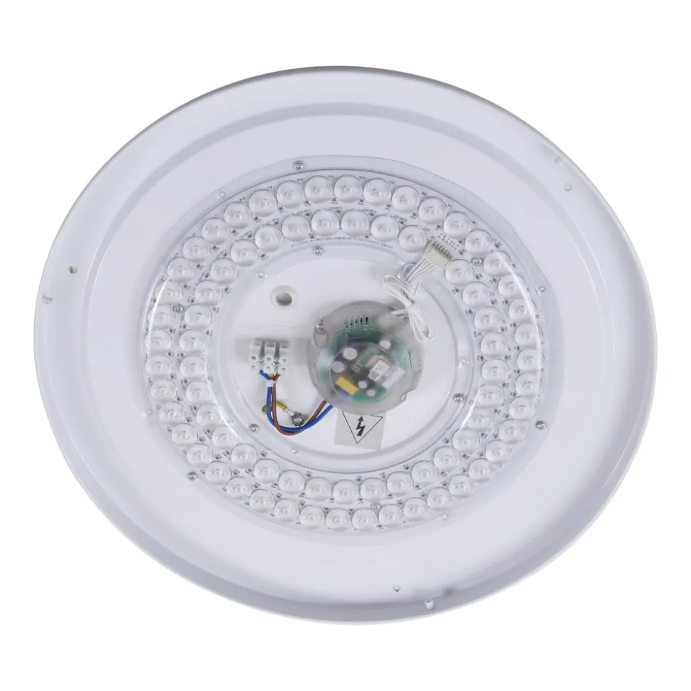 Lindby LED-loftlampe Duala, sort, RGB, CCT, fjernbetjening