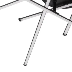 Lindby LED-loftlampe Elviano, Ø 80 cm, sort, 3.000 K