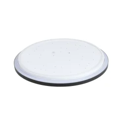 Lindby LED-loftlampe Essina, sort, metal, CCT, dæmpbar.