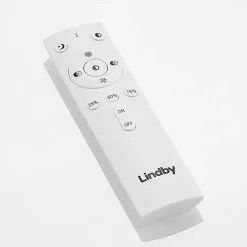 Lindby LED-loftlampe Gaios Ø 38 cm, blå, CCT, dæmpbar