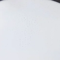 Lindby LED-loftlampe Glane, Ø 38 cm, sort/hvid, IP44