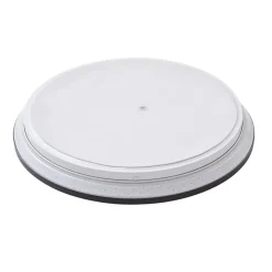 Lindby LED-loftlampe Glane, Ø 38 cm, sort/hvid, IP44