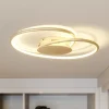 Lindby LED-loftlampe Joline, Ø 45 cm, guldfarvet, metal