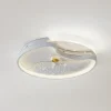 Lindby LED-loftlampe Kosmo, 40 cm, hvid, metal, moon