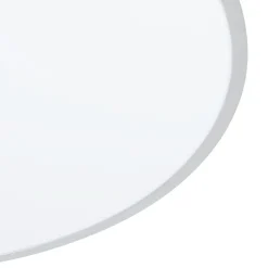 Lindby LED-loftlampe Narima, 4.000 K, Ø 100 cm, sølv