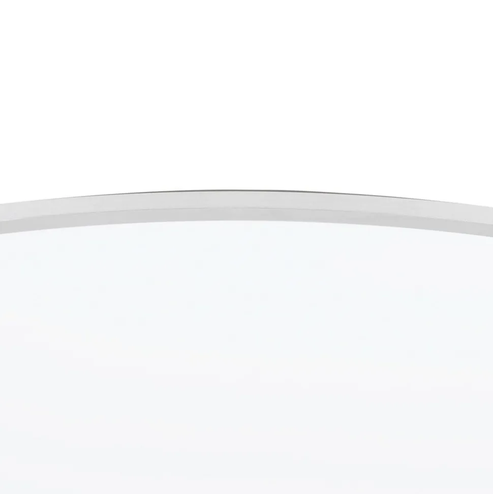 Lindby LED-loftlampe Narima, 4.000 K, Ø 100 cm, sølv