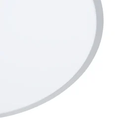 Lindby LED-loftlampe Narima, 4.000 K, Ø 80 cm, sølv