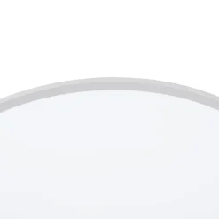 Lindby LED-loftlampe Narima, 4.000 K, Ø 80 cm, sølv