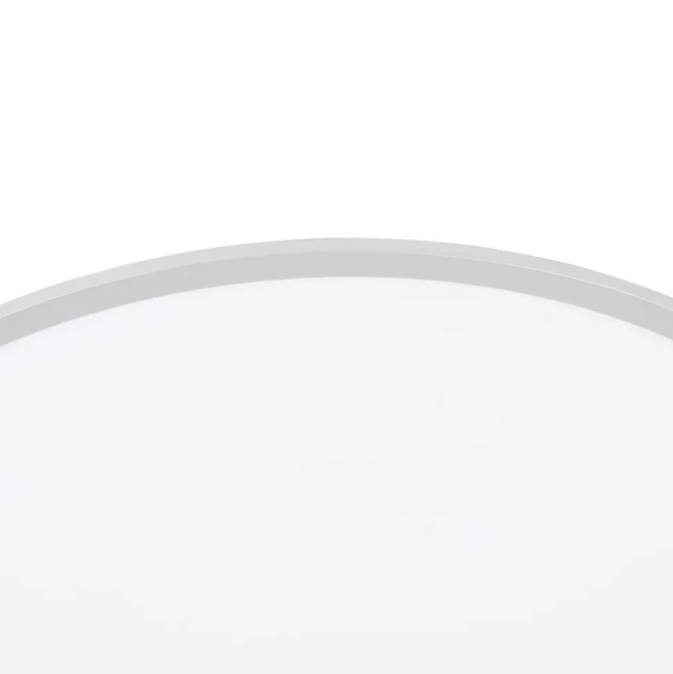 Lindby LED-loftlampe Narima, 4.000 K, Ø 80 cm, sølv