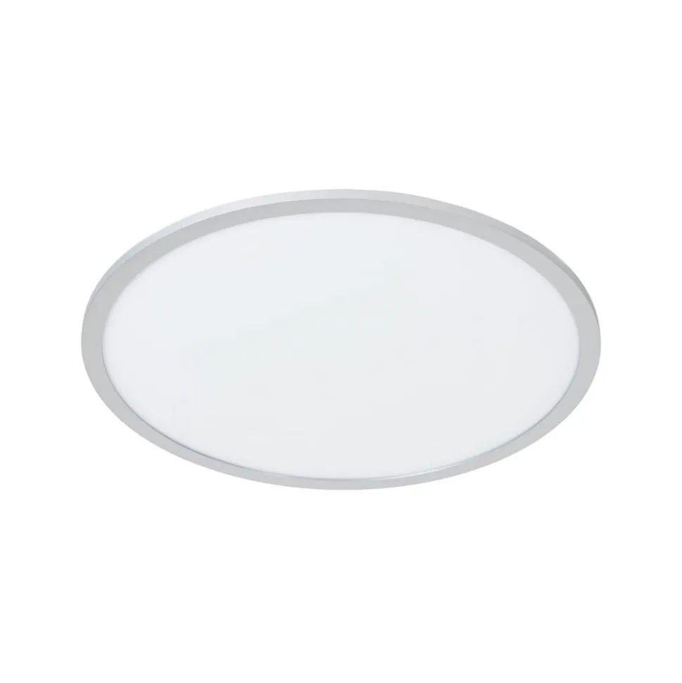 Lindby LED-loftlampe Narima, 4.000 K, Ø 50 cm, sølv