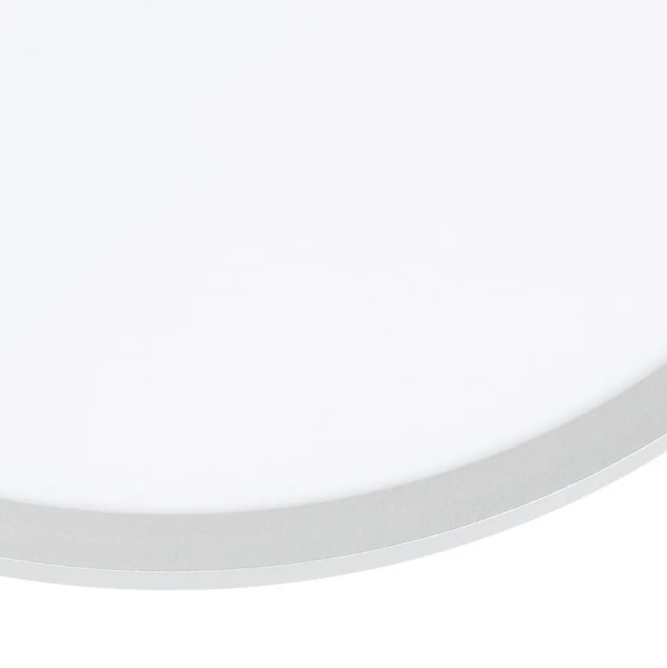 Lindby LED-loftlampe Narima, 4.000 K, Ø 50 cm, sølv