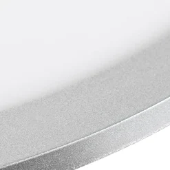 Lindby LED-loftlampe Narima, 4.000 K, Ø 50 cm, sølv