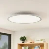 Lindby LED-loftlampe Narima, 4.000 K, Ø 60 cm, sølv