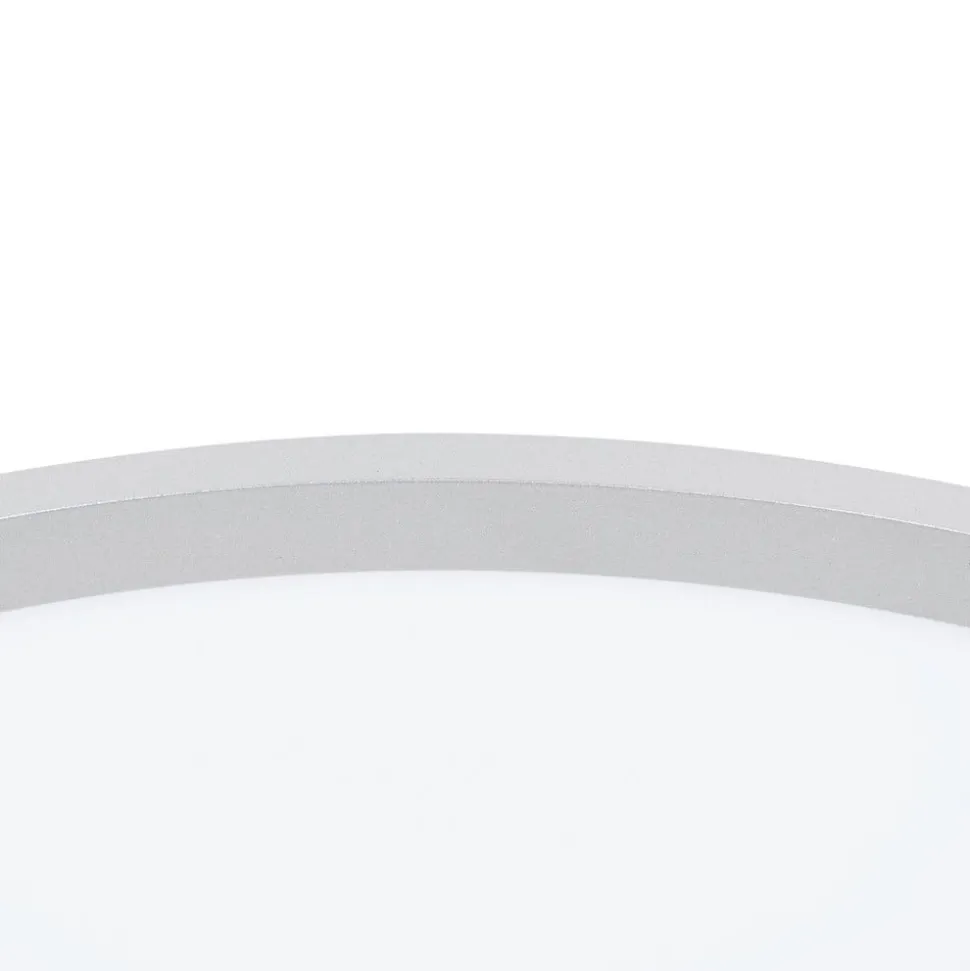 Lindby LED-loftlampe Narima, 4.000 K, Ø 60 cm, sølv