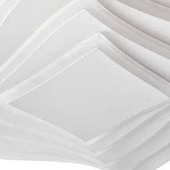 Lindby LED-loftlampe Rebeka, 47x47cm, CCT, fjernbetjening