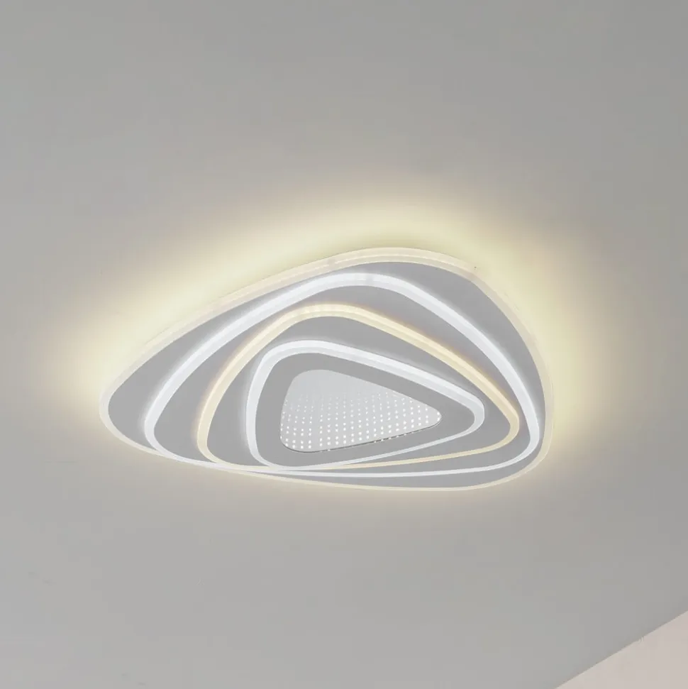 Lindby LED-loftlampe Rebeka, 48x49cm, CCT, fjernbetjening
