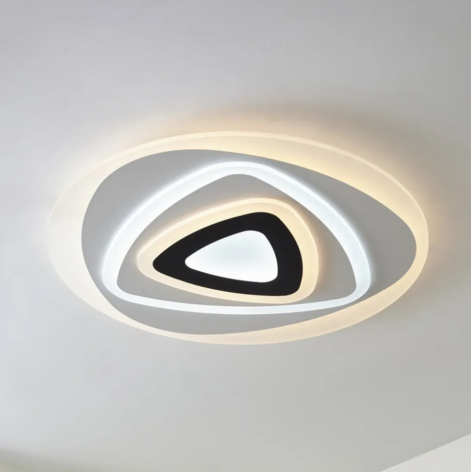 Lindby LED-loftlampe Rebeka, Ø 70 cm, CCT, fjernbetjening