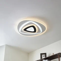 Lindby LED-loftlampe Rebeka, Ø 70 cm, CCT, fjernbetjening