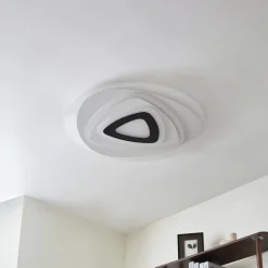 Lindby LED-loftlampe Rebeka, Ø 70 cm, CCT, fjernbetjening
