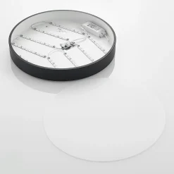 Lindby LED-loftlampe Simera, Ø 50 cm, sort, metal