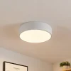 Lindby LED-loftlampe Simera, Ø 30 cm, hvid, metal