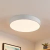 Lindby LED-loftlampe Simera, Ø 50 cm, hvid, metal