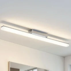 Lindby LED-loftlampe til badeværelset Levke, 75 cm, dæmpbar, IP44