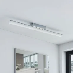 Lindby LED-loftlampe til badeværelset Levke, 75 cm, dæmpbar, IP44