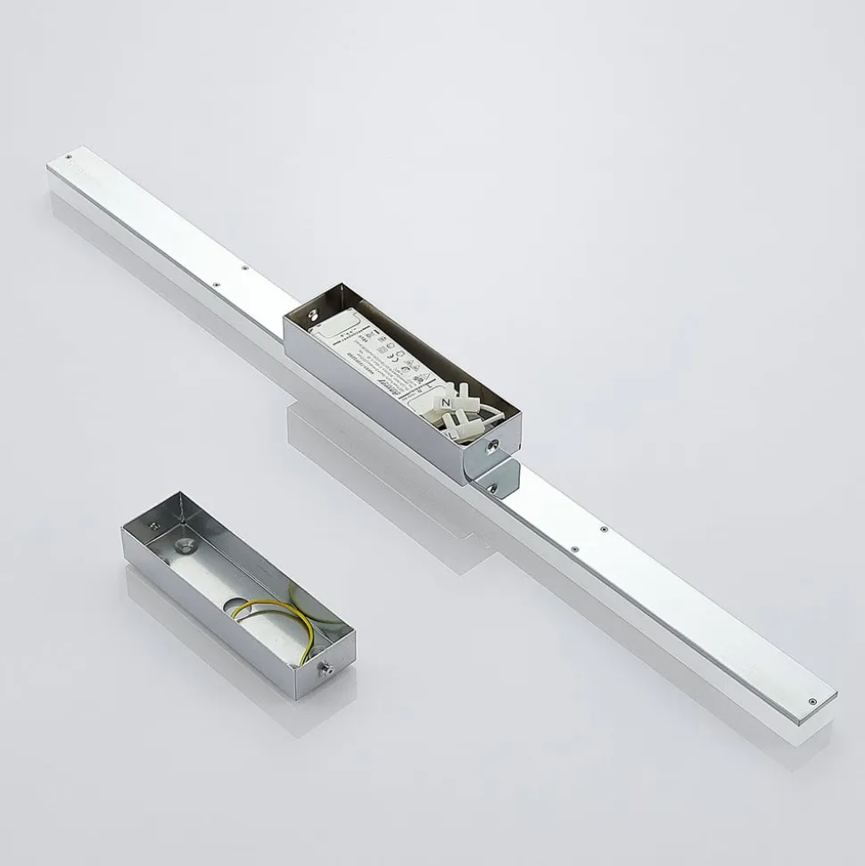 Lindby LED-loftlampe til badeværelset Levke, 75 cm, dæmpbar, IP44