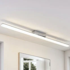 Lindby LED-loftlampe til badeværelset Levke, 116 cm, dæmpbar, IP44