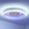 Lindby LED-loftlampe Wikani, hvid, RGB, CCT, dæmpbar