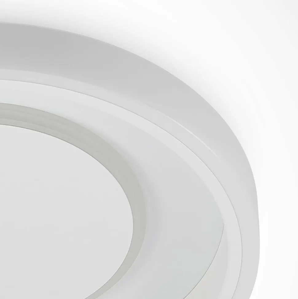 Lindby LED-loftlampe Wikani, hvid, RGB, CCT, dæmpbar