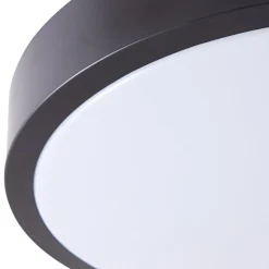 Lindby LED-loftslampe Ashen, 3.000 K. hvid, plast