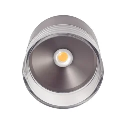Lindby LED-loftslampe Dalila, sort, Ø 10 cm, aluminium