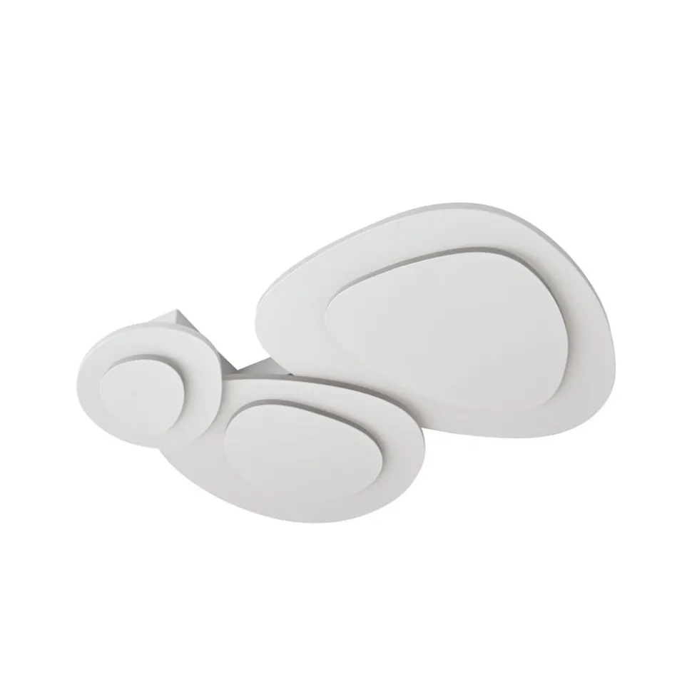 Lindby LED-loftslampe Delar, 60 x 60 cm, CCT, dæmpbar