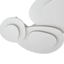 Lindby LED-loftslampe Delar, 60 x 60 cm, CCT, dæmpbar